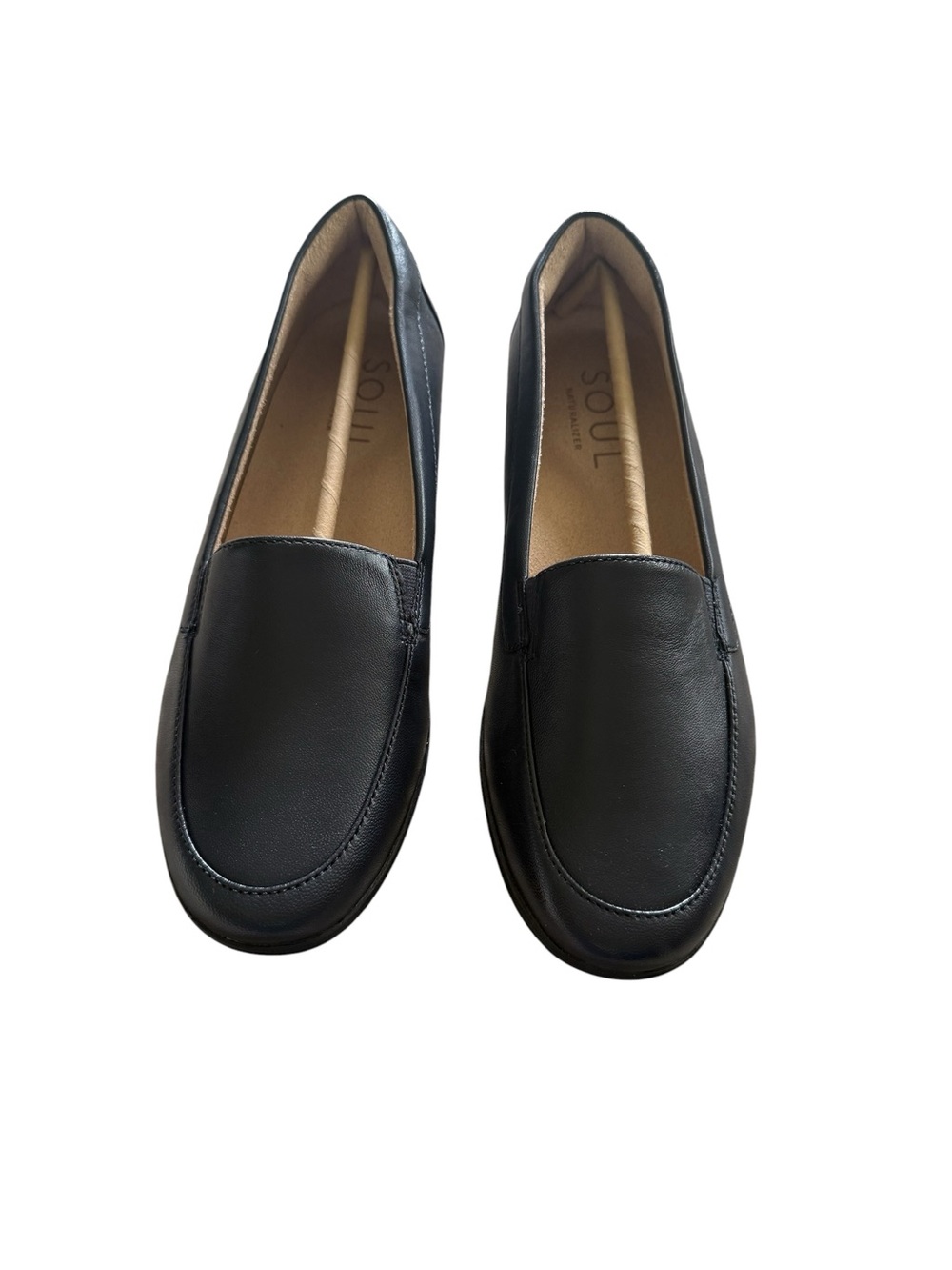 SOUL Naturalizer NIB Navy Leather Slip-On Loafers